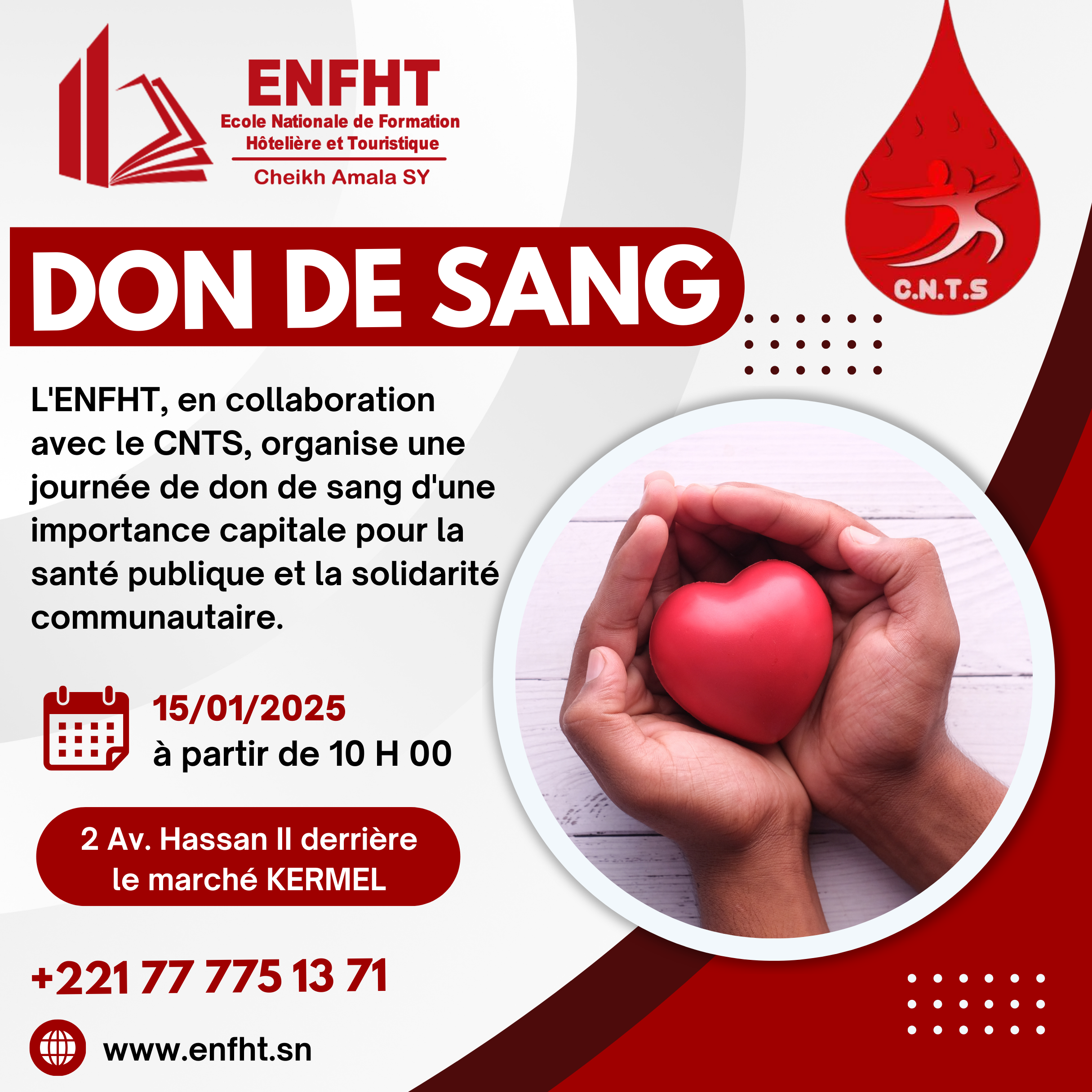 ENFHT_JOURNÉE DE DON DE SANG